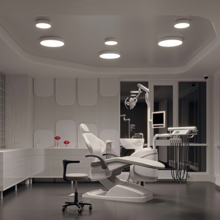 Светильник SP-FLOWER-R280-15W Day4000-MIX (BK, 110 deg, 230V, MOTION) (Arlight, IP54 Пластик, 3 года)