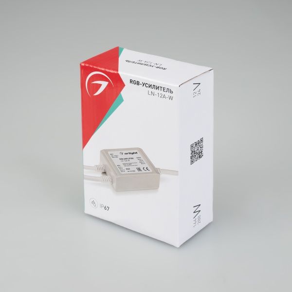 RGB-усилитель LN-12A-W (12/24V, 144/288W) (Arlight, -) RGB-усилитель LN-12A-W (12/24V, 144/288W) (Arlight, -)