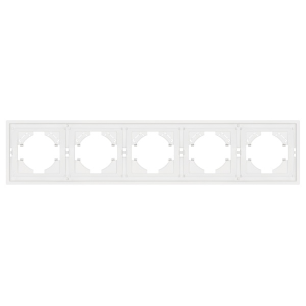 Рамка пластиковая FRM-TENDO-SFPL-5-WH (Arlight, -)