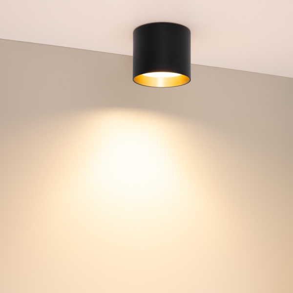 Светильник SP-BISCOTTO-R90-8W Warm3300-MIX (BK-GD, 80 deg, 230V) (Arlight, IP54 Металл, 5 лет) Светильник SP-BISCOTTO-R90-8W Warm3300-MIX (BK-GD, 80 deg, 230V) (Arlight, IP54 Металл, 5 лет)