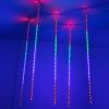 Светодиодная гирлянда ARD-ICEFALL-CLASSIC-D12-1000-5PCS-CLEAR-120LED-LIVE RGB (230V, 11W) (Ardecoled, IP65)