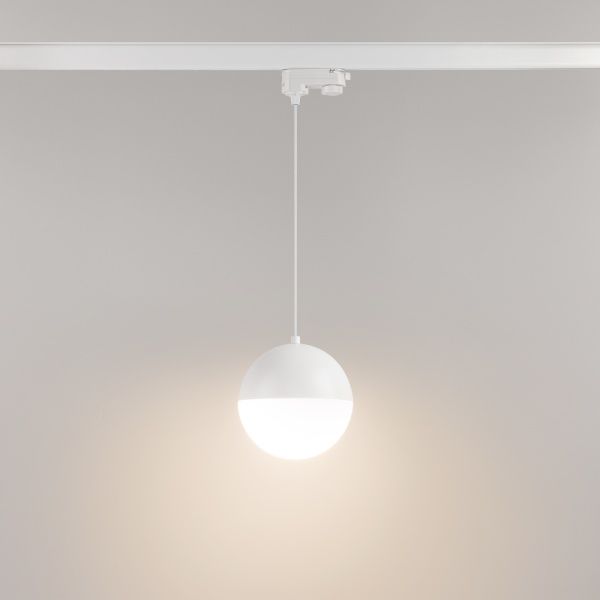 Светильник LGD-EMISFERO-TRACK-HANG-4TR-R150-11W Warm3000 (WH, 170 deg, 230V) (Arlight, IP20 Металл, 3 года)