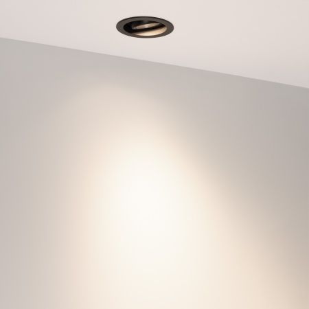 Светильник MS-VORTEX-BUILT-R90-12W Day4000 (BK-BK, 40 deg, 230V) (Arlight, IP20 Металл, 5 лет)