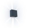 Светильник наcтенный "Фокус", WC2129, LED 10W 4000К IP54, черный Светильник наcтенный "Фокус", WC2129, LED 10W 4000К IP54, черный