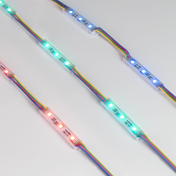 Модуль управляемый SPI-B3 12V RGB-RAM (0.6W, IP66, 120 deg) (Arlight, Пластик, 3 года) Модуль управляемый SPI-B3 12V RGB-RAM (0.6W, IP66, 120 deg) (Arlight, Пластик, 3 года)