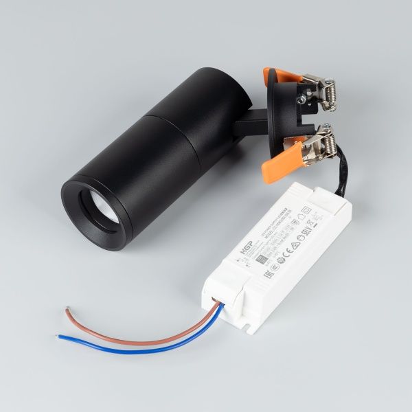 Светильник LGD-ARTEMIS-BUILT-FLAP-R55-12W Warm3000 (BK, 8-80 deg, 230V) (Arlight, IP20 Металл, 5 лет)