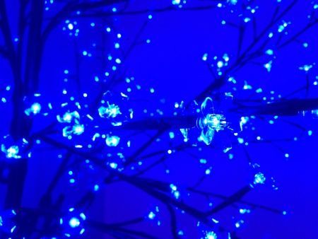 Светодиодное дерево Сакура D6202 600 LED белый