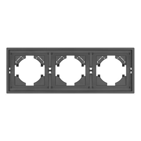 Рамка пластиковая FRM-TENDO-SFPL-3-GR (Arlight, -)