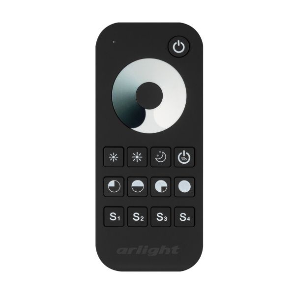 Пульт SMART-R24-DIM Black (1 зона, 2.4G) (Arlight, IP20 Пластик, 5 лет) Пульт SMART-R24-DIM Black (1 зона, 2.4G) (Arlight, IP20 Пластик, 5 лет)