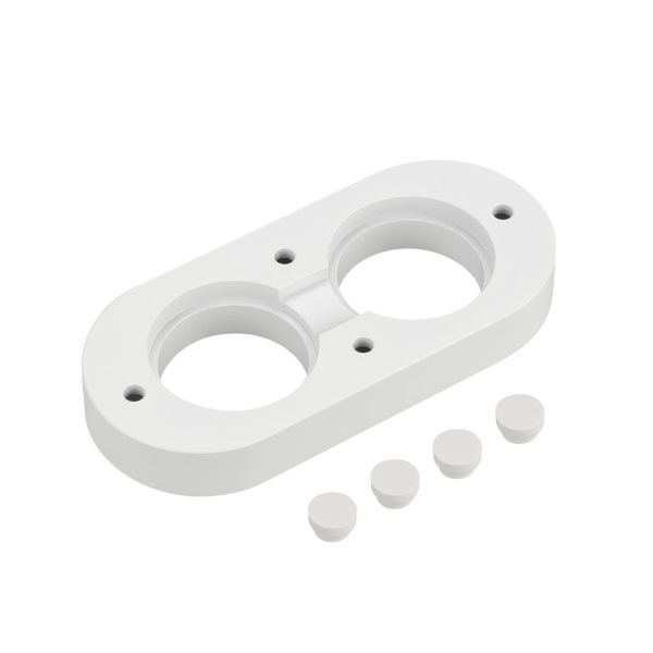 Крепление ARL-WAVE-1815-S-2-KIT White (Arlight, Металл) Крепление ARL-WAVE-1815-S-2-KIT White (Arlight, Металл)
