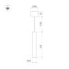 Светильник SP-PIPE-HANG-L600-R30-9W Day4000 (GD, 24 deg, 230V) (Arlight, IP20 Металл, 3 года)