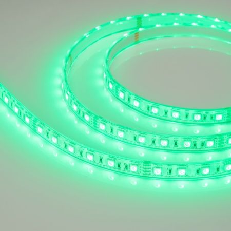 Лента герметичная RTW-PU-B60-12.5mm 24V RGB (14.4 W/m, IP68, 5060, 5m) (Arlight, -)