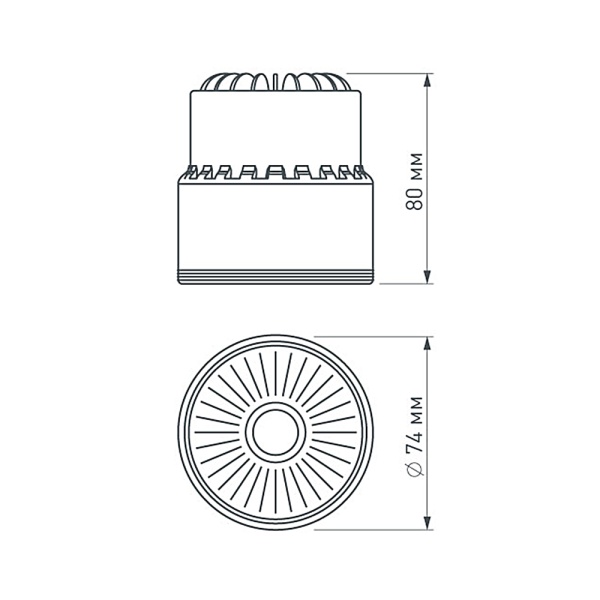 Светодиодный модуль SP-POLO-15W White 40deg (2-3) (Arlight, Металл)