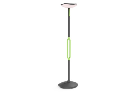 На солнечных батареях светильник Lutec, Серо-зеленый (silver green), Модерн, P9108-2000 Gr