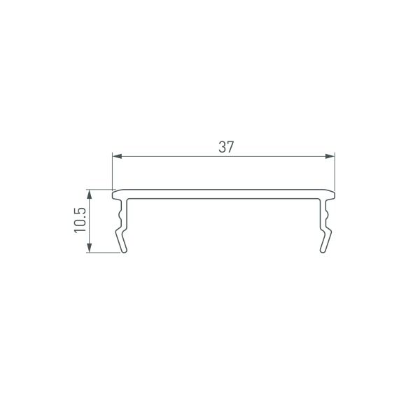 Экран IP-LINE-4050-2000 OPAL (Arlight, Пластик) Экран IP-LINE-4050-2000 OPAL (Arlight, Пластик)