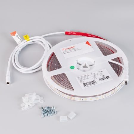 Лента герметичная RTW-PS-A80-12mm 24V Warm2400 (4.8 W/m, IP67, TWP100, 5m) (Arlight, -)
