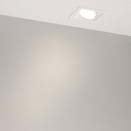 Светильник MS-VORTEX-BUILT-S117x117-20W Day4000 (WH-WH, 20 deg, 230V) (Arlight, IP20 Металл, 5 лет)