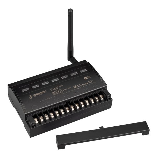 INTELLIGENT ARLIGHT Релейный модуль TY-706-WF-DIN (230V, 2х16A + 4х10А) (IARL, IP20 Пластик, 3 года) INTELLIGENT ARLIGHT Релейный модуль TY-706-WF-DIN (230V, 2х16A + 4х10А) (IARL, IP20 Пластик, 3 года)