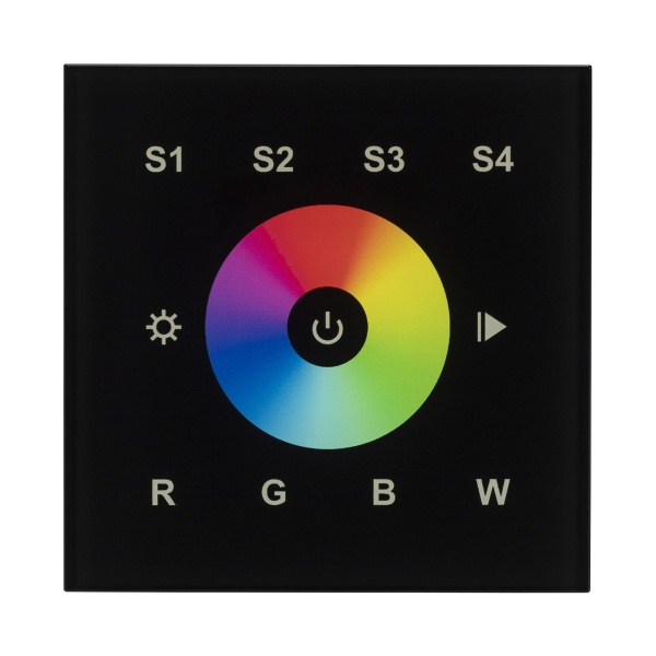 INTELLIGENT ARLIGHT Сенсорная панель DALI-901-11-1G-4SC-RGBW-DT8-IN Black (BUS/230V) (IARL, IP20 Пластик, 3 года) INTELLIGENT ARLIGHT Сенсорная панель DALI-901-11-1G-4SC-RGBW-DT8-IN Black (BUS/230V) (IARL, IP20 Пластик, 3 года)