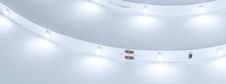 Лента RT 2-5000 24V Cool 8K 0.5x (3528, 150 LED, LUX) (Arlight, 2.9 Вт/м, IP20)
