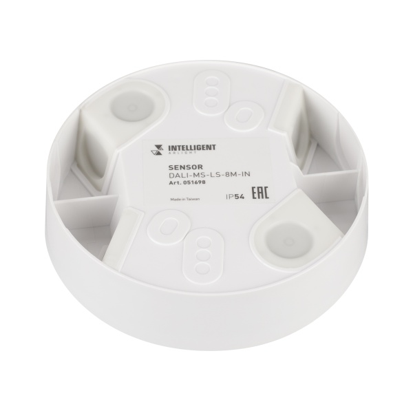 INTELLIGENT ARLIGHT Корпус датчика присутствия DALI-MS-LS-8M-IN (IP54) (IARL, IP20 Пластик, 3 года) INTELLIGENT ARLIGHT Корпус датчика присутствия DALI-MS-LS-8M-IN (IP54) (IARL, IP20 Пластик, 3 года)