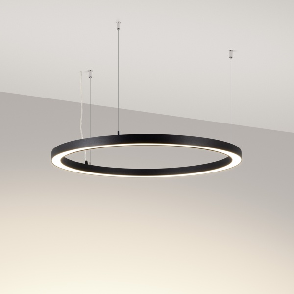 Светильник SP-CIRCLE-HANG-O3535-D700-40W Day4000 (RAL9005, 120 deg, 230V) IP40 LED (Arlight, Алюминий)