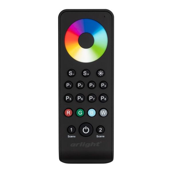Пульт SMART-R43-RGBW Black (1 зона, 2.4G) (Arlight, IP20 Пластик, 5 лет) Пульт SMART-R43-RGBW Black (1 зона, 2.4G) (Arlight, IP20 Пластик, 5 лет)