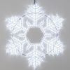 Фигура ARD-SNOWFLAKE-M10-1000x900-504LED White (230V, 31W) (Ardecoled, IP65)