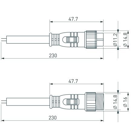 Коннектор подключения ARL-LINE-4pin (DMX512) (Arlight, Закрытый) Коннектор подключения ARL-LINE-4pin (DMX512) (Arlight, Закрытый)
