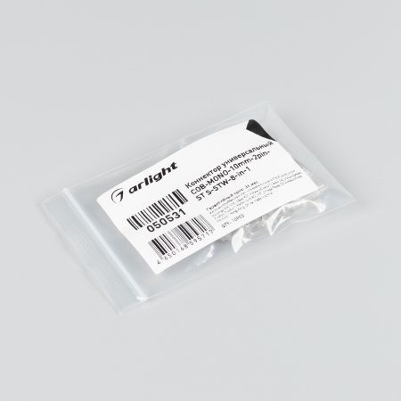 Коннектор универсальный COB-MONO-10mm-2pin-STS-STW-8-in-1 (Arlight, IP20 Пластик) Коннектор универсальный COB-MONO-10mm-2pin-STS-STW-8-in-1 (Arlight, IP20 Пластик)