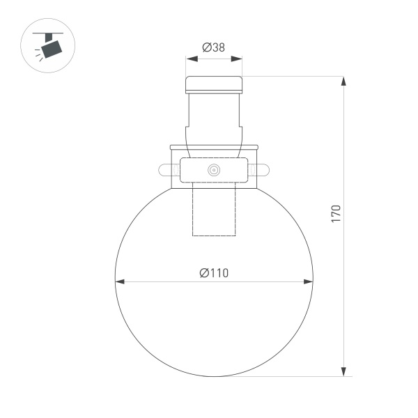 Светильник ART-APRIORI-ZORB-С-R110-5W Day4000 (OG, 85 deg, 48V) (Arlight, IP20 Металл, 3 года) Светильник ART-APRIORI-ZORB-С-R110-5W Day4000 (OG, 85 deg, 48V) (Arlight, IP20 Металл, 3 года)