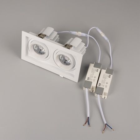 Светильник MS-VORTEX-BUILT-S210x117-2x20W Warm3000 (WH-WH, 40 deg, 230V) (Arlight, IP20 Металл, 5 лет) Светильник MS-VORTEX-BUILT-S210x117-2x20W Warm3000 (WH-WH, 40 deg, 230V) (Arlight, IP20 Металл, 5 лет)