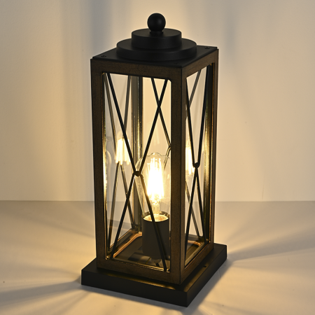 Светильник садово-парковый   "Брюгге", G3873М, 1*Е27 100W  IP44, Red wood