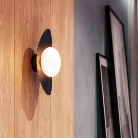 Светильник SP-PERLEN-WALL-L350-6W Warm3200-MIX (BK, 150 deg, 230V, TOUCH-DIM) (Arlight, IP20 Металл, 5 лет)