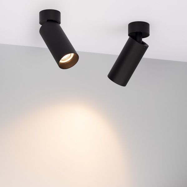 Светильник SP-GABI-SURFACE-FLAP-R50-9W Warm3000 (BK, 60 deg, 230V) (Arlight, IP40 Металл, 5 лет)