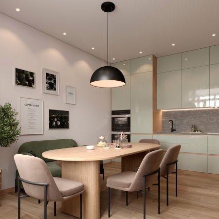 Светильник SP-RESTO-HANG-R500-30W Warm3000 (BK, 100 deg, 230V) (Arlight, IP20 Металл, 3 года)