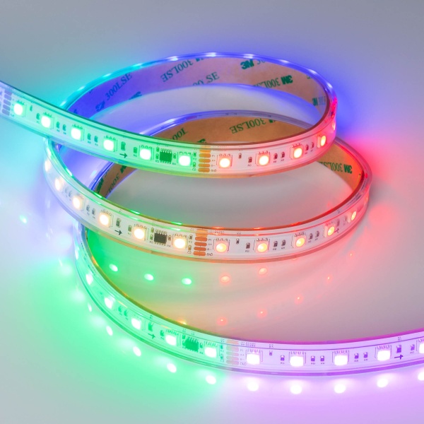 Лента герметичная DMX-PS-B60-15mm 24V RGB-PX6 (15W/m, IP67, 5060, 5m) (Arlight, бегущий огонь) Лента герметичная DMX-PS-B60-15mm 24V RGB-PX6 (15W/m, IP67, 5060, 5m) (Arlight, бегущий огонь)