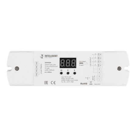 INTELLIGENT ARLIGHT Диммер SMART-DALI-204-72-SH-DT6/DT8-SUF (12-48V, 4x350-1200mA) (IARL, IP20 Пластик, 5 лет) INTELLIGENT ARLIGHT Диммер SMART-DALI-204-72-SH-DT6/DT8-SUF (12-48V, 4x350-1200mA) (IARL, IP20 Пластик, 5 лет)