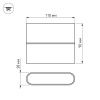 Светильник SP-Wall-110WH-Flat-6W Warm White (Arlight, IP54 Металл, 3 года) Светильник SP-Wall-110WH-Flat-6W Warm White (Arlight, IP54 Металл, 3 года)