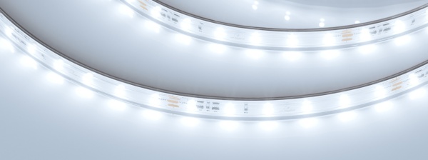 Лента герметичная IC-PS-A60-10mm 24V White6000 (4.8 W/m, IP67, 2835, 10m) (Arlight, стабилизированная)