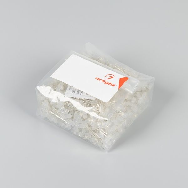 Светодиод ARL-5313LGW-500mcd (Arlight, 5мм (круглый))