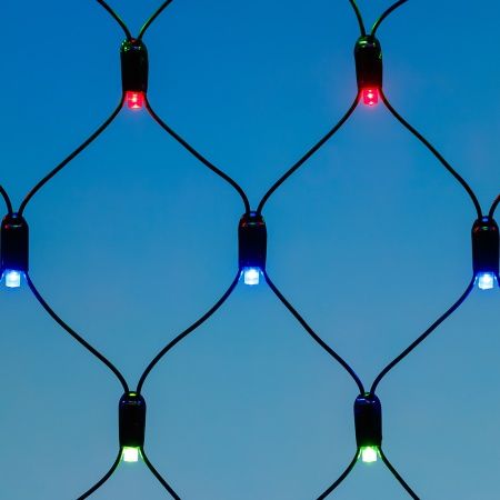 Светодиодная гирлянда ARD-NETLIGHT-CLASSIC-2000x1500-BLACK-288LED RGB (230V, 18W) (Ardecoled, IP65)