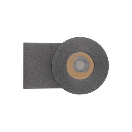 Светильник LGD-RAY-WALL-R65-12W Warm3000 (GR, 6 deg, 230V) (Arlight, IP65 Металл, 3 года)