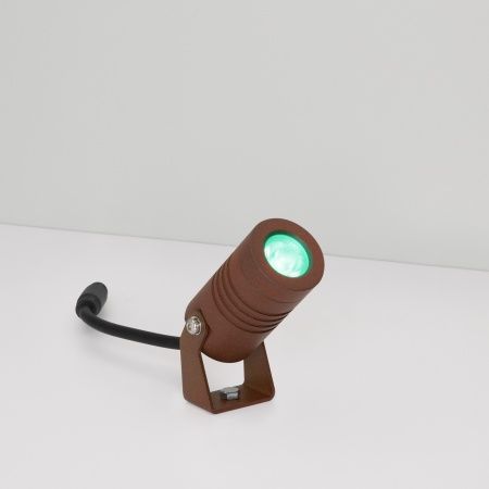 Светильник KT-RAY-COLOR-R42-6W RGB (RS, 25 deg, 12V) (Arlight, IP67 Металл, 3 года)