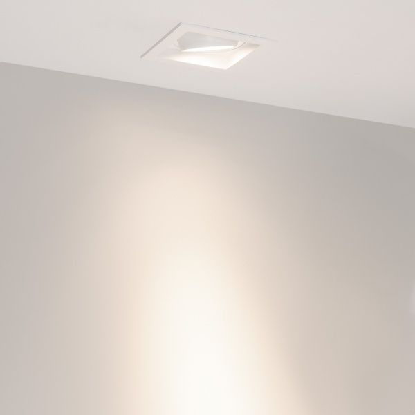 Светильник MS-VORTEX-BUILT-S117x117-20W Day4000 (WH-WH, 20 deg, 230V) (Arlight, IP20 Металл, 5 лет)