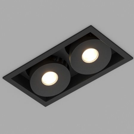 Светильник CL-SIMPLE-S148x80-2x9W Warm3000 (BK, 45 deg) (Arlight, IP20 Металл, 3 года)