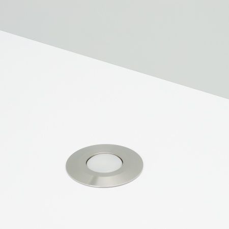 Накладка ART-DECK-CAP-FLAT-R50 (SL, STEEL) (Arlight, Металл)