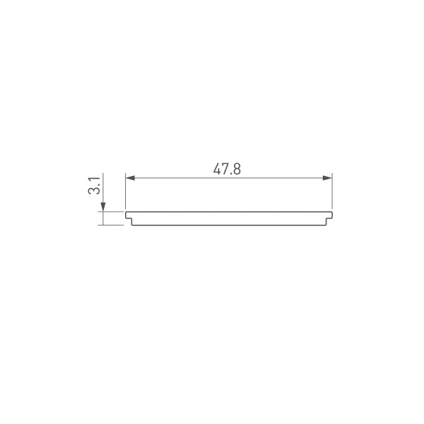 Экран FANTOM-W49-10000 SILICONE (Arlight, Силикон)