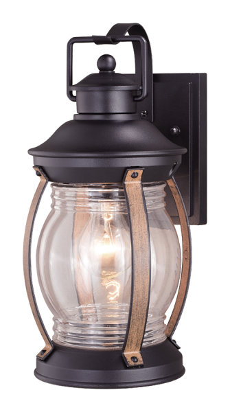 Светильник садово-парковый "Варна", G3962, 1*Е27 60W  IP44, black+ wood Светильник садово-парковый "Варна", G3962, 1*Е27 60W  IP44, black+ wood