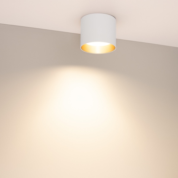 Светильник SP-BISCOTTO-R90-8W Warm3300-MIX (WH-GD, 80 deg, 230V) (Arlight, IP54 Металл, 5 лет) Светильник SP-BISCOTTO-R90-8W Warm3300-MIX (WH-GD, 80 deg, 230V) (Arlight, IP54 Металл, 5 лет)